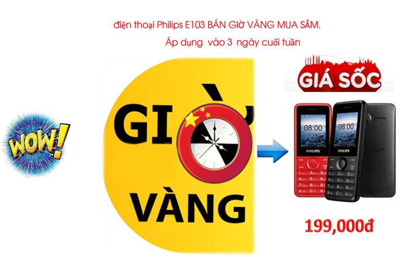 Điện thoại giá sốc giờ vàng