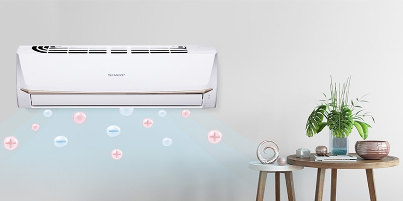 Máy lạnh cung cấp ion cho không khí trong lành