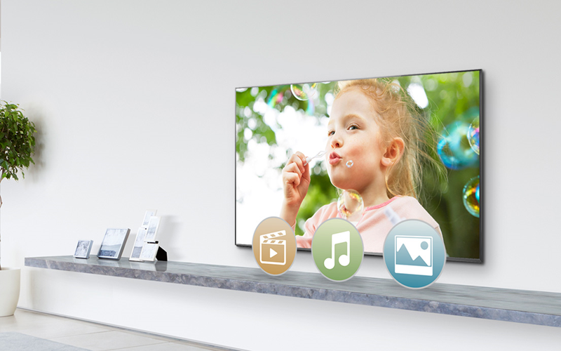 Thiết bị có thể treo trên tường như khung ảnh