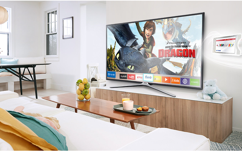 Smart tivi Samsung thiết kế cuốn hút