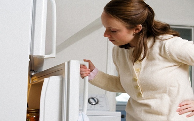Thời tiết nóng, ẩm rất dễ làm tủ lạnh xảy ra tình trạng trên