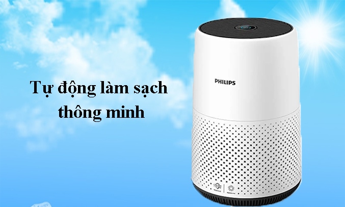 Máy lọc không khí Philips AC0820/10 Tự động làm sạch thông minh