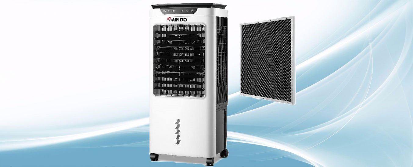Quạt điều hòa Rapido Turbo 6000-D Động cơ SD PLUS tiết kiệm điện tối ưu và hoạt động êm ái