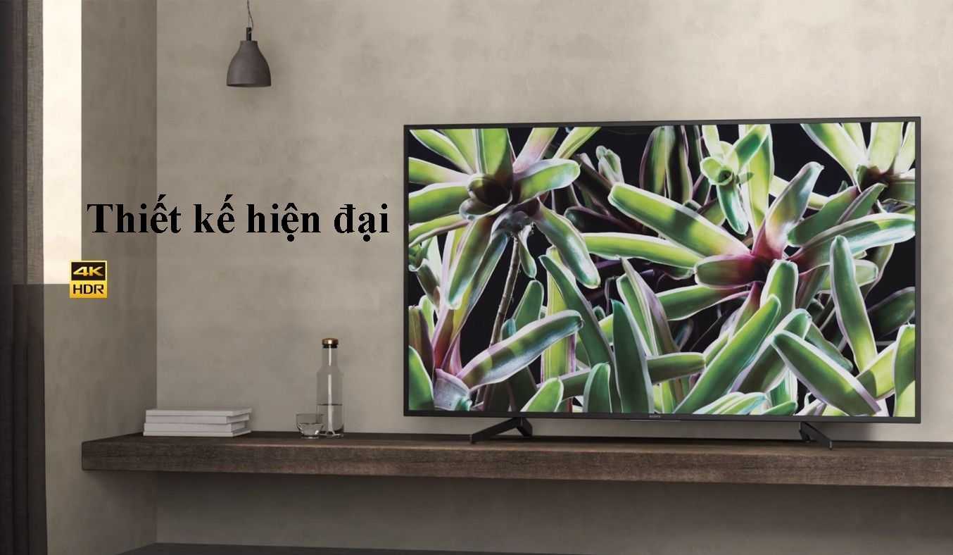 Thiết kế hiện đại của Smart tivi Sony 4k 55 inch KD-55X700G đẹp tinh tế