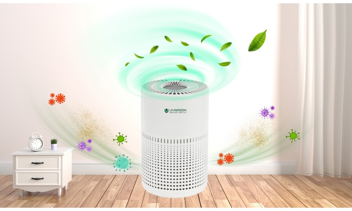 đ&aacute;nh gi&aacute; m&aacute;y lọc kh&ocirc;ng kh&iacute; uvgreen 5