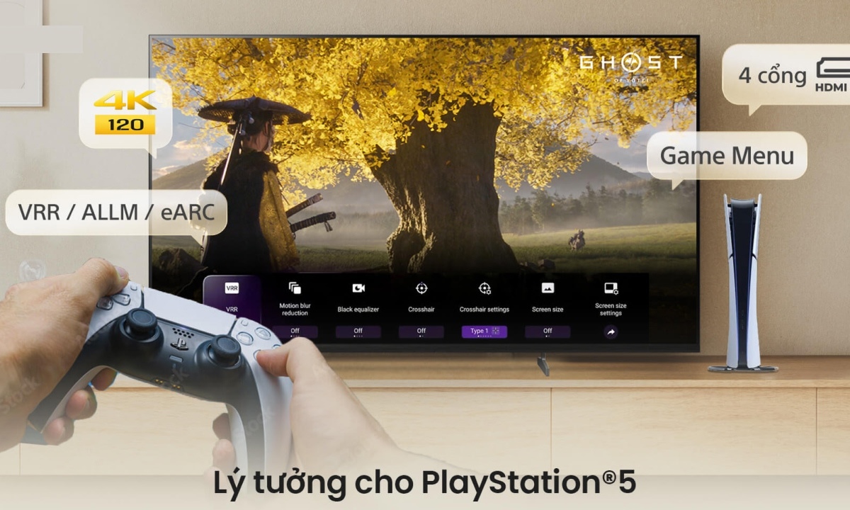 Google Tivi True RGB Sony BRAVIA 7 II
