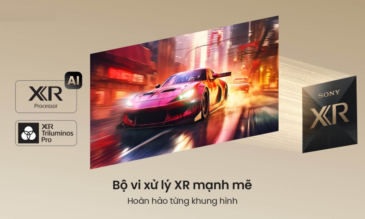 Sony Google Smart Tivi BRAVIA 3 II 4K XR30M2