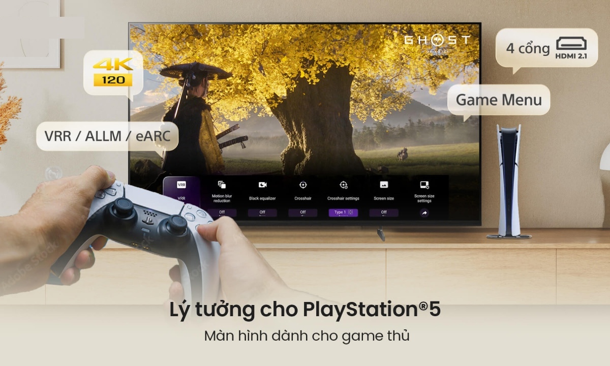 Sony Google Smart Tivi BRAVIA 3 II 4K XR30M2