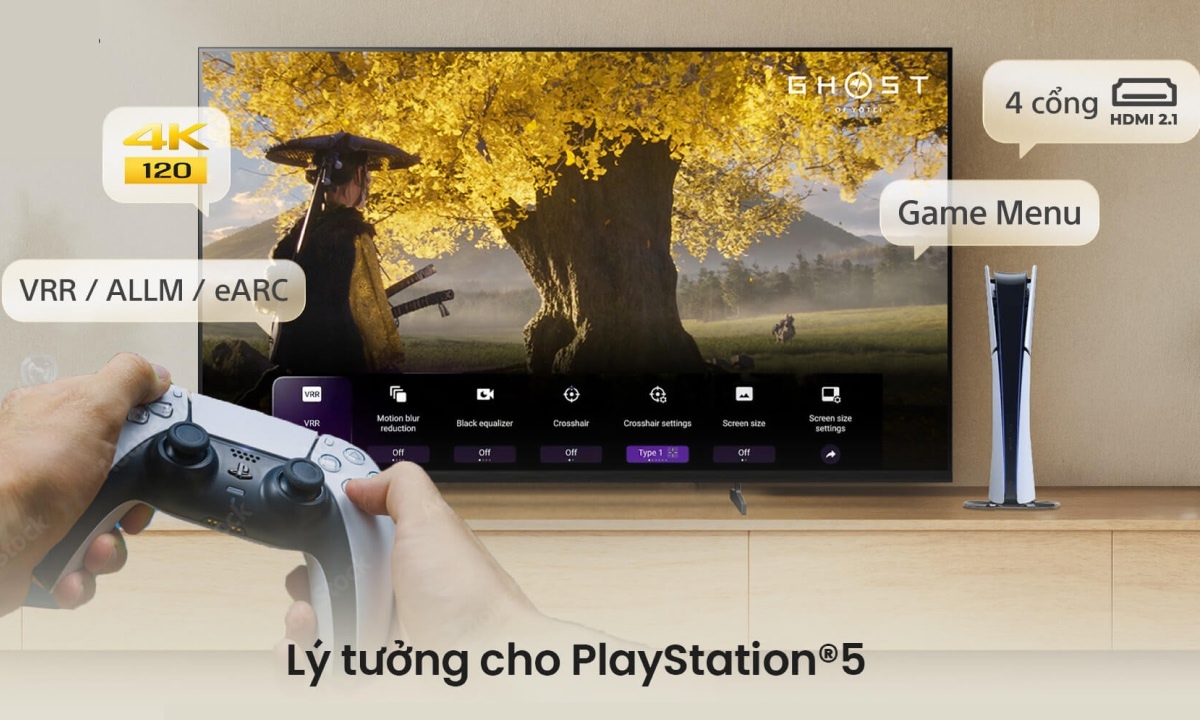 Google Tivi True RGB Sony BRAVIA 9 II 4K XR90M2