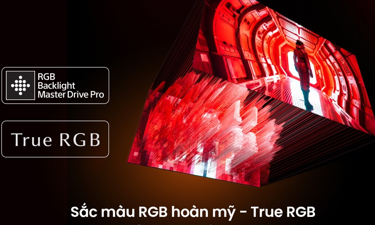 Google Tivi True RGB Sony BRAVIA 9 II 4K XR90M2