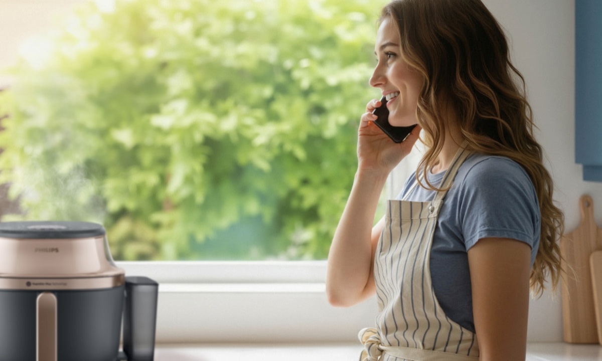 Nồi chiên không dầu Philips 7.2 lít NA543/00