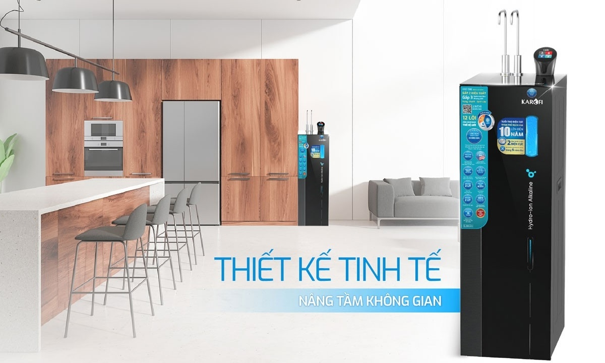 Máy lọc nước nóng lạnh RO UltraPURE Sunhouse 10 lõi SHA76211KL