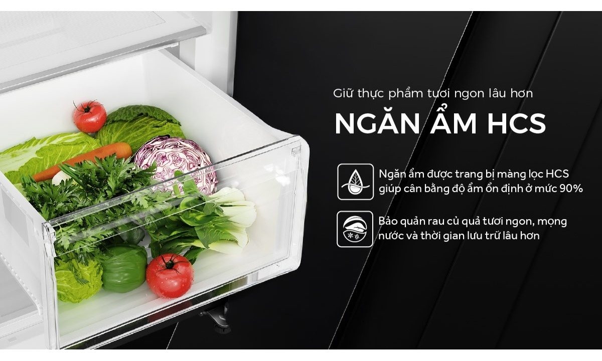 Tủ lạnh Aqua Inverter 646 lít AQR-S682XA(FS)