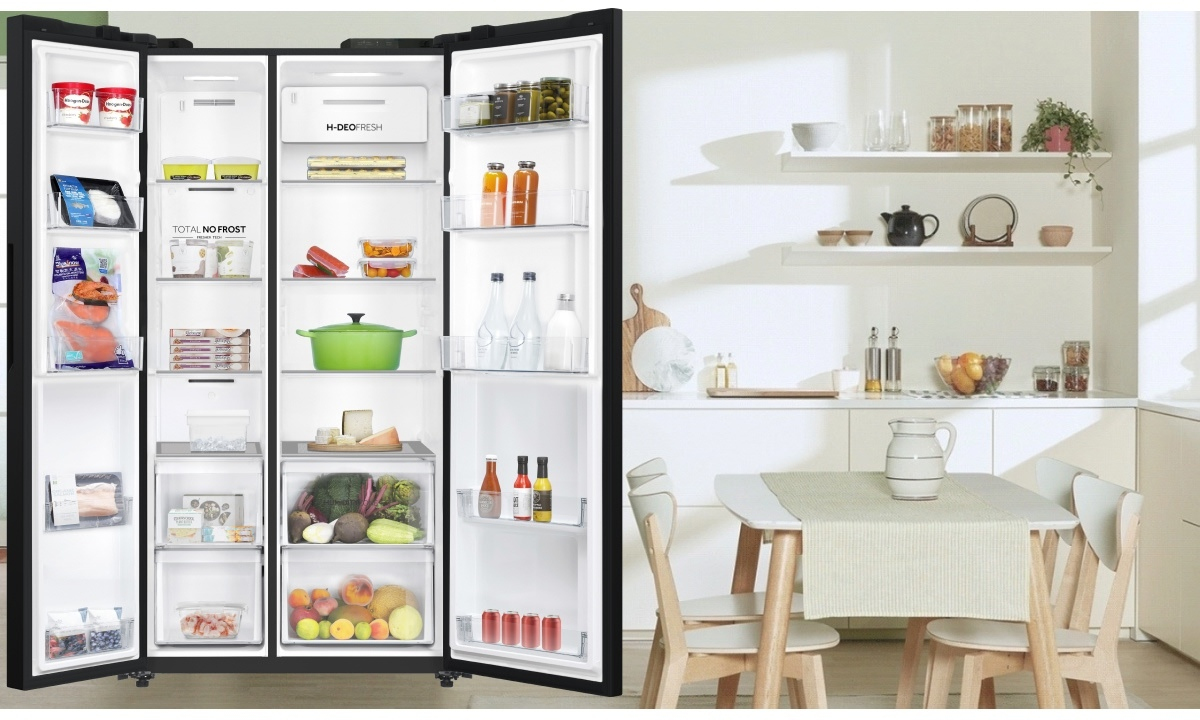 Tủ lạnh Aqua Inverter 646 lít AQR-S682XA(FS)