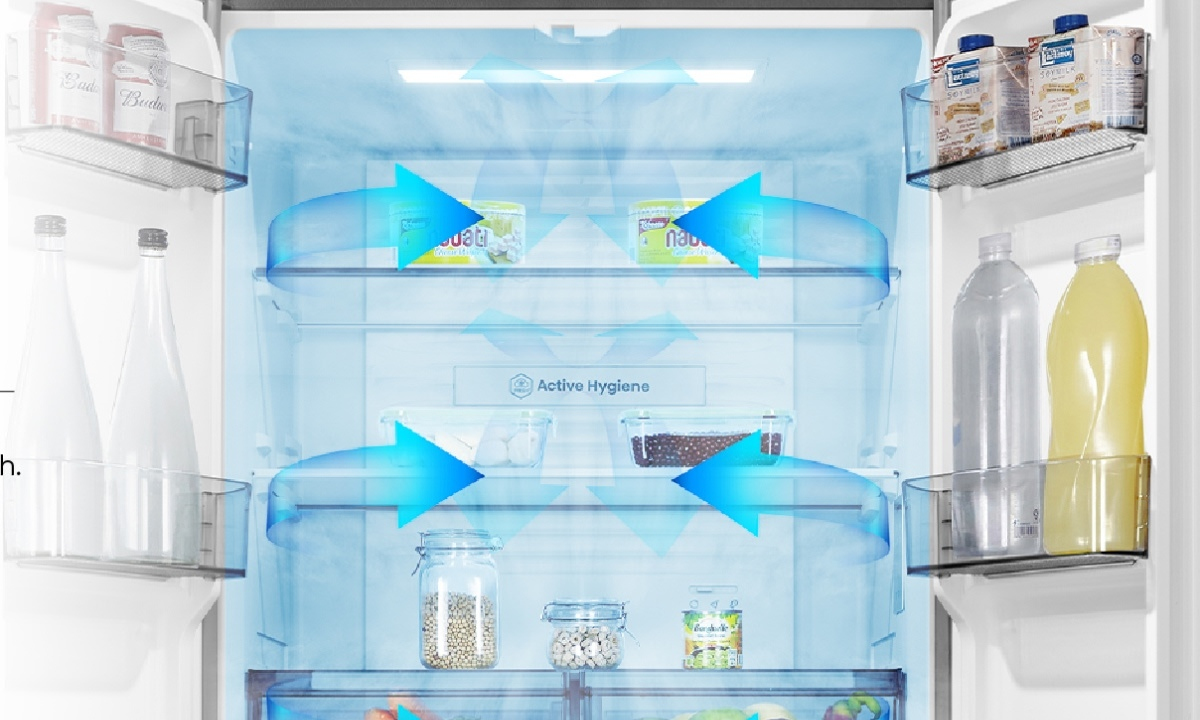 Màn hình LED điều khiển hiện đại, dễ thao tác Tủ lạnh Sharp Inverter 323 lít SJ-BF330V-DG được trang bị màn hình LED cảm ứng bên ngoài giúp quan sát và điều chỉnh cài đặt dễ dàng mà không cần mở cửa tủ. Ngoài ra, tính năng khóa bảng điều khiển giúp đảm bảo an toàn, đặc biệt với gia đình có trẻ nhỏ.