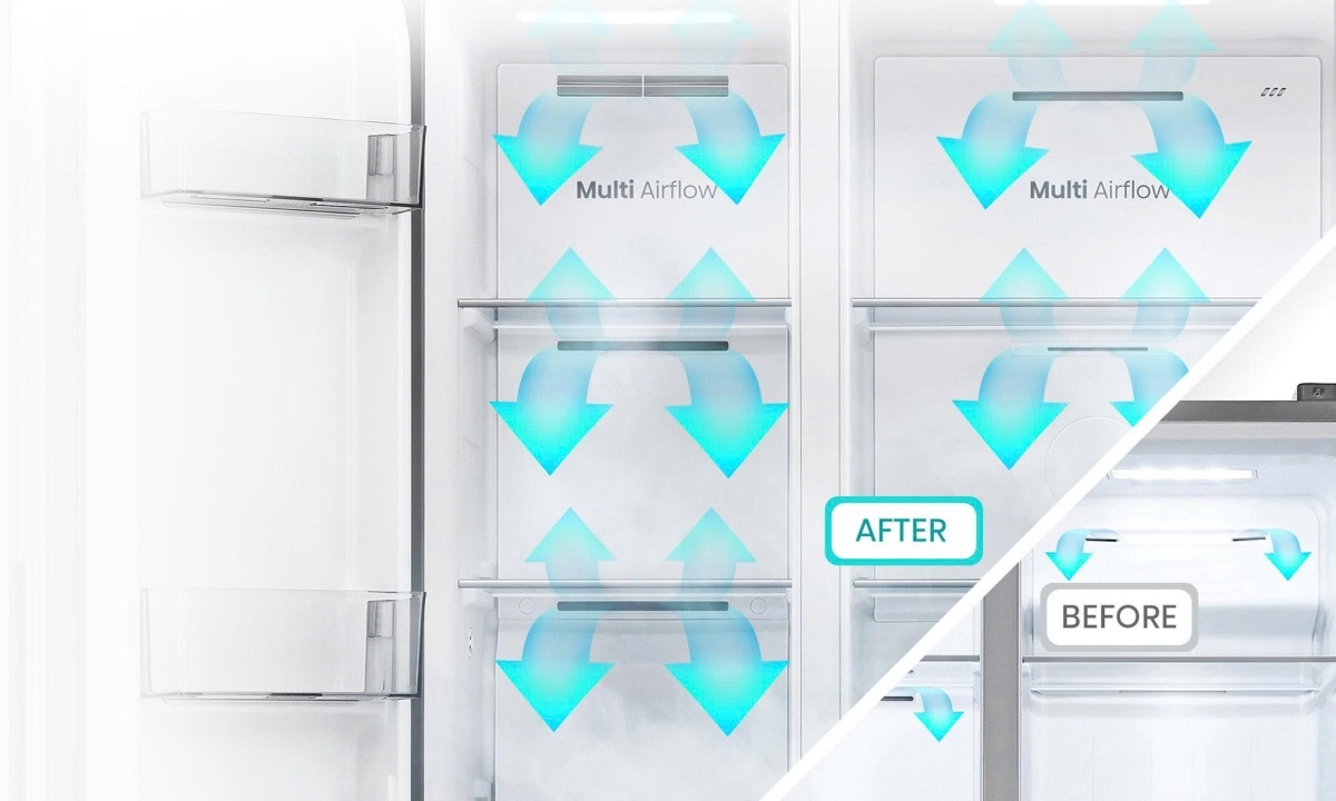 Màn hình LED điều khiển hiện đại, dễ thao tác Tủ lạnh Sharp Inverter 323 lít SJ-BF330V-DG được trang bị màn hình LED cảm ứng bên ngoài giúp quan sát và điều chỉnh cài đặt dễ dàng mà không cần mở cửa tủ. Ngoài ra, tính năng khóa bảng điều khiển giúp đảm bảo an toàn, đặc biệt với gia đình có trẻ nhỏ.