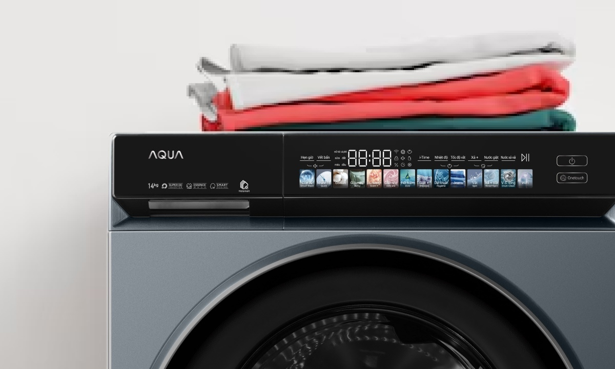 Máy giặt Aqua Inverter 14 kg AW14-BD4377U1L(GN)