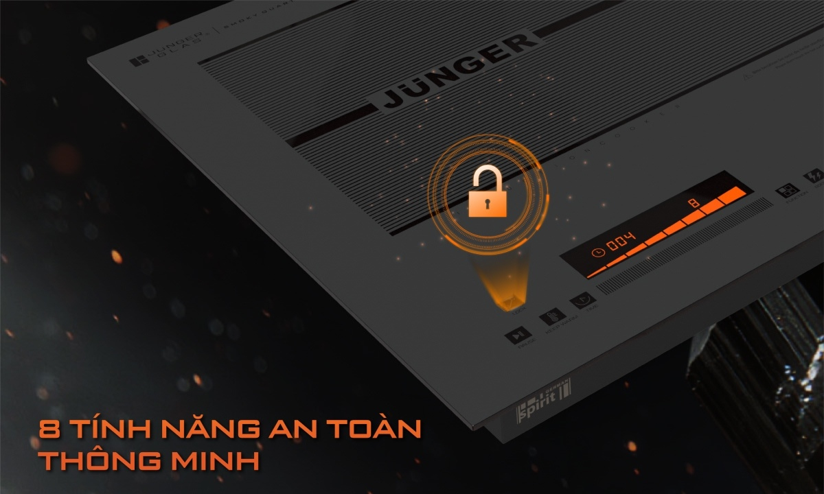 Bếp từ đôi Junger CEJ-222-INVERTER