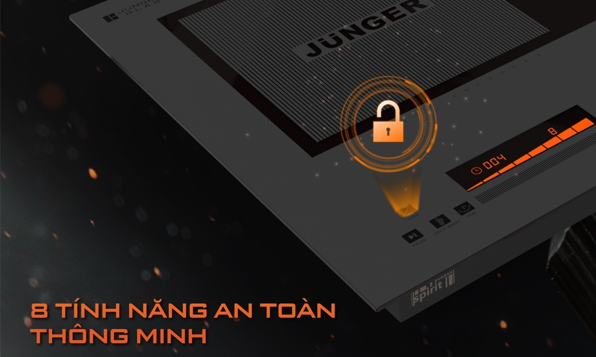 Bếp từ đôi Junger CEJ-225-INVERTER