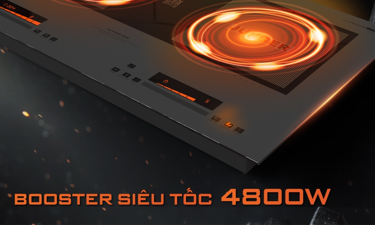 Bếp từ đôi Junger CEJ-225-INVERTER