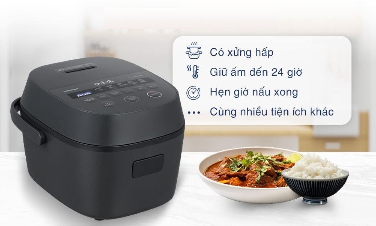 Nồi cơm điện Toshiba 1 lít RC-10DR5UVN(H)