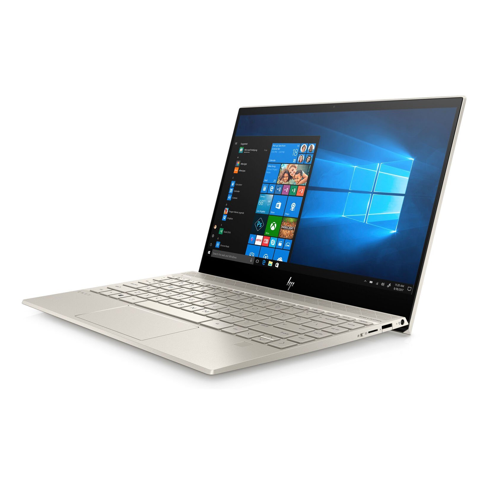 Laptop HP Envy 13-AQ1023TU i7-10510U 13.3 inch 8QN84PA Hiệu năng mạnh mẽ nhờ chip intel core i7
