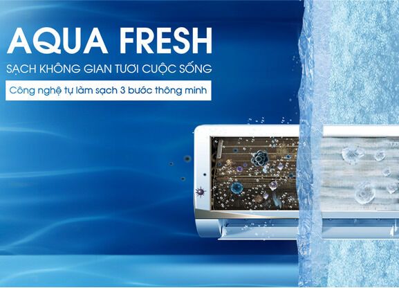  Máy Lạnh Aqua Inverter 1HP AQA-KCRV10FB