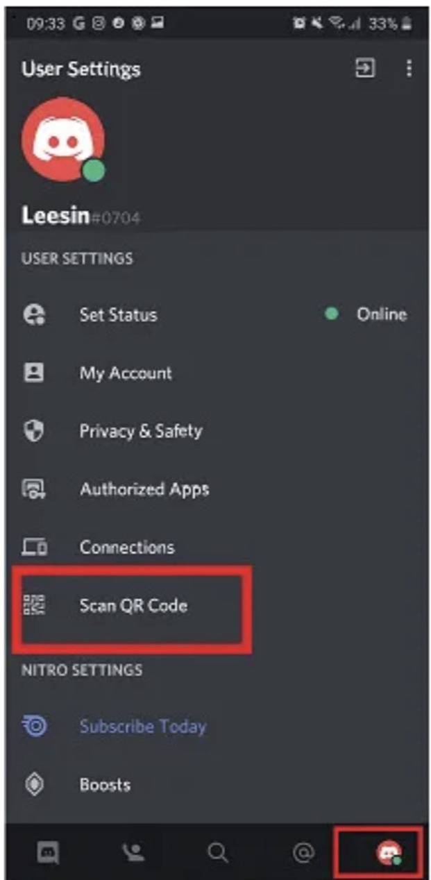 Nhấn chọn Scan QR Code