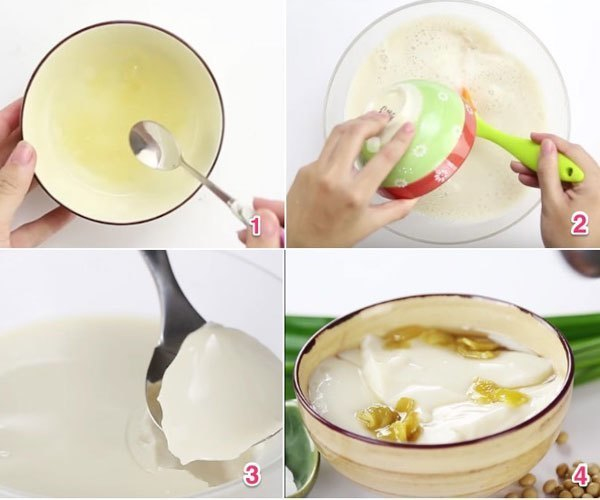Món tàu hủ nước đường đã sắp hình thành rồi đây!