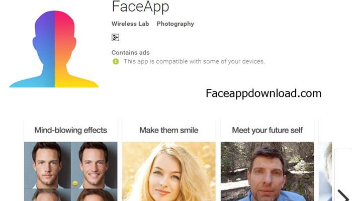 Ứng dụng FaceApp được trang bị cho hệ điều hành Android và iOS miễn phí