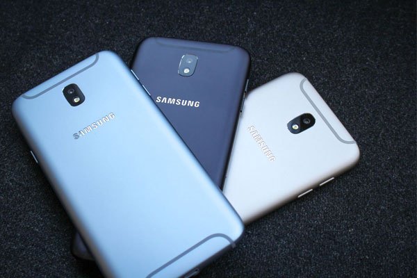 Điện thoại J7 Pro sở hữu màu sắc hiện đại hơn