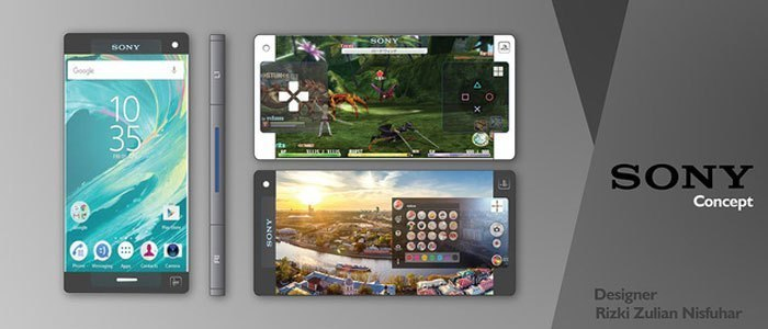 Điện thoại Sony Xperia Play X – mẫu thiết kế của Rizki Zulian Nisfuhar sẽ biến ước mơ của các game thủ thành sự thật