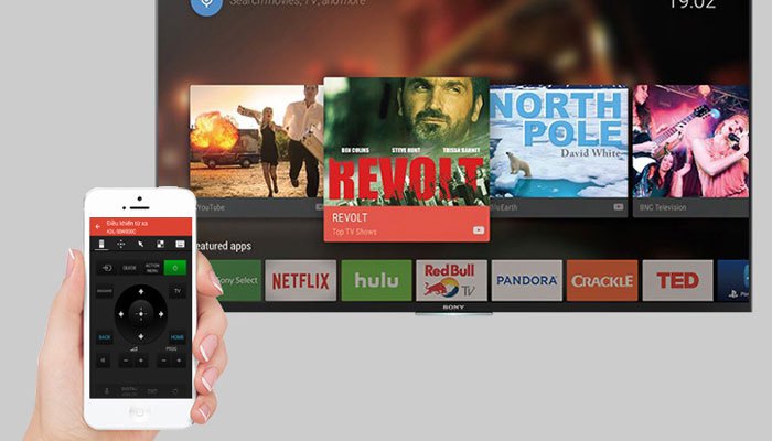 Sử dụng điện thoại như một chiếc remote sơ cua cho tivi