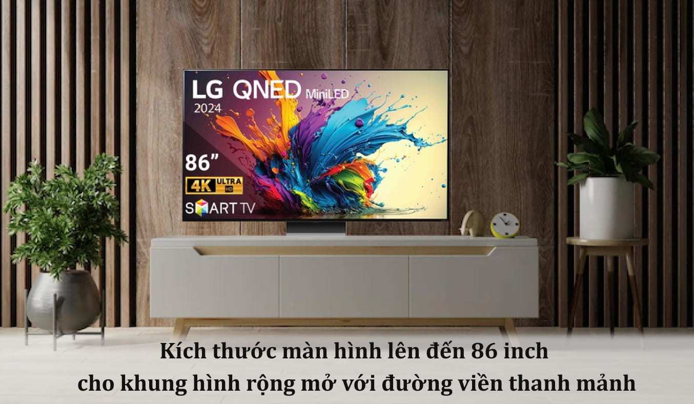 Smart Tivi QNED LG 4K 86 inch 86QNED91TSA