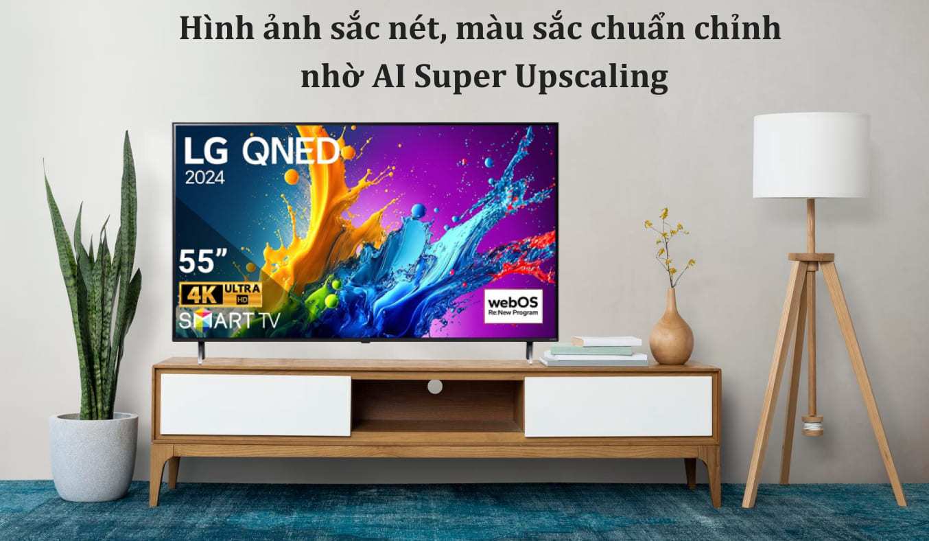 Smart Tivi QNED LG 4K 55 inch 55QNED86TSA