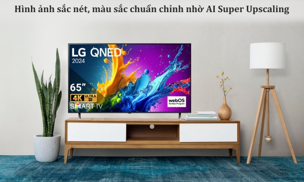 Smart Tivi QNED LG 4K 65 inch 65QNED80TSA