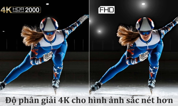 Google Tivi Mini QLED TCL 4K 65 inch 65C845