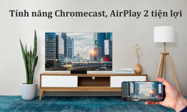 Google Tivi Mini QLED TCL 4K 75 inch 75C845