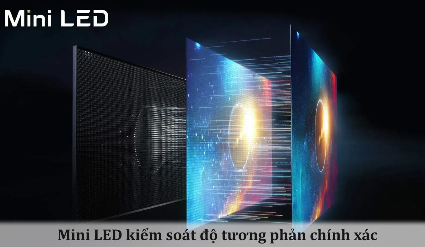 Google Tivi Mini QLED TCL 4K 75 inch 75C845