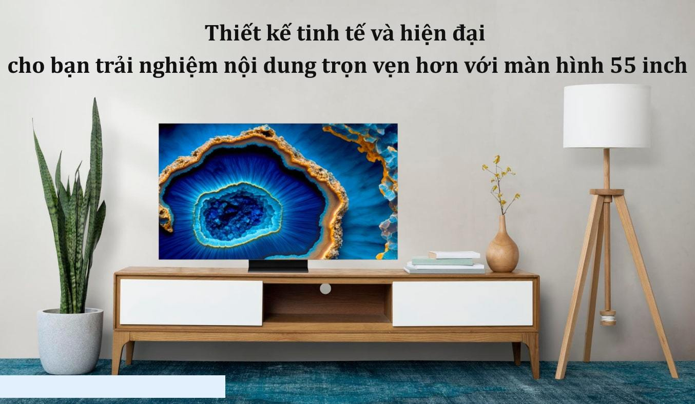 Google Tivi QD-Mini LED TCL 4K 55 inch 55C755
