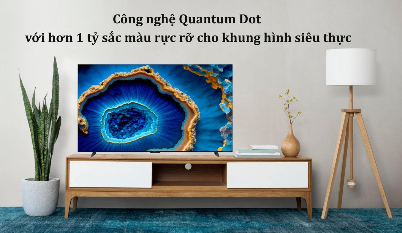 Google Tivi QD-Mini LED TCL 4K 98 inch 98C755