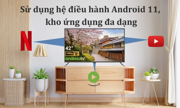Android Tivi Sharp Full HD 42 inch 2T-C42EG2X