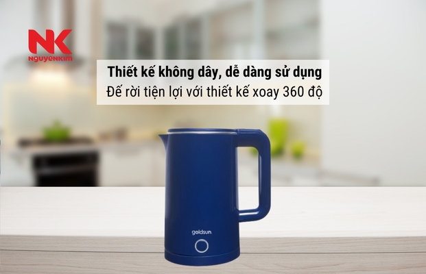 Bình đun siêu tốc là thiết bị gia dụng tiện lợi để đun nước sôi nhanh chóng