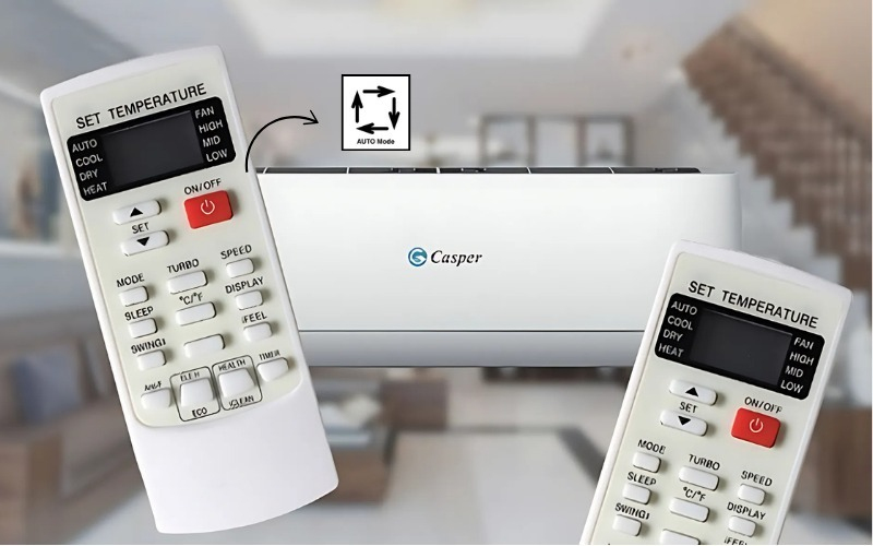 Kí hiệu chế độ atuto trong điều hòa