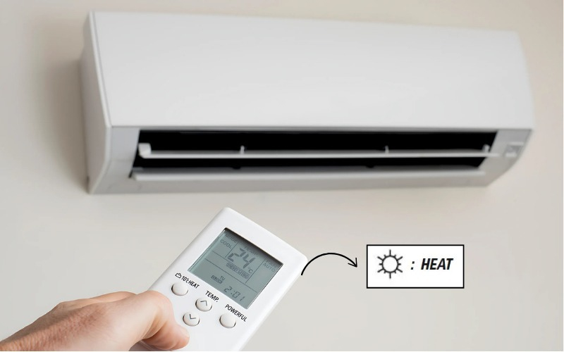 nhận biết chế độ heat