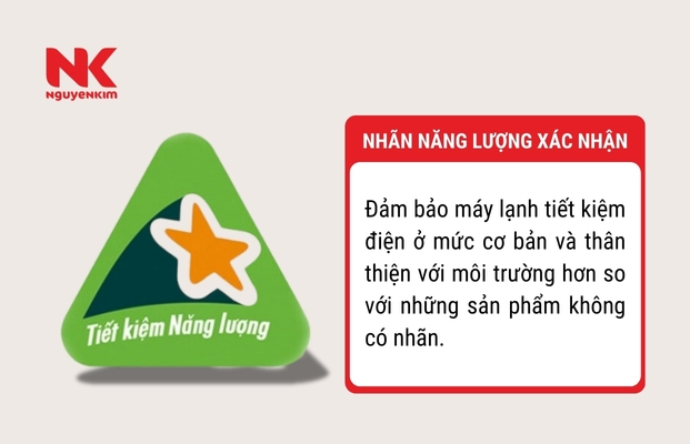 Nhãn năng lượng xác nhận