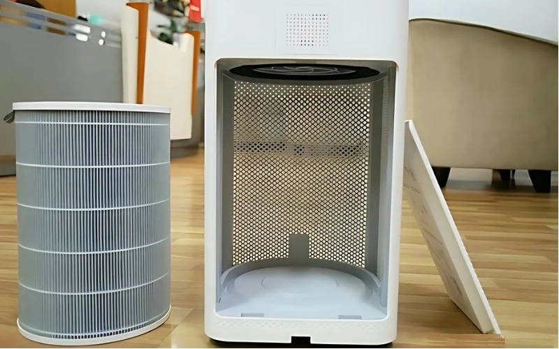 Chia máy làm 2 bộ phận