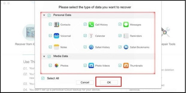 Tiến hành khôi phục tin nhắn đã xóa trên Zalo bằng phần mềm hỗ trợ