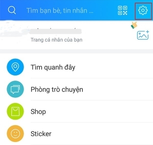 Đăng nhập zalo chọn thêm để khôi phục tin nhắn
