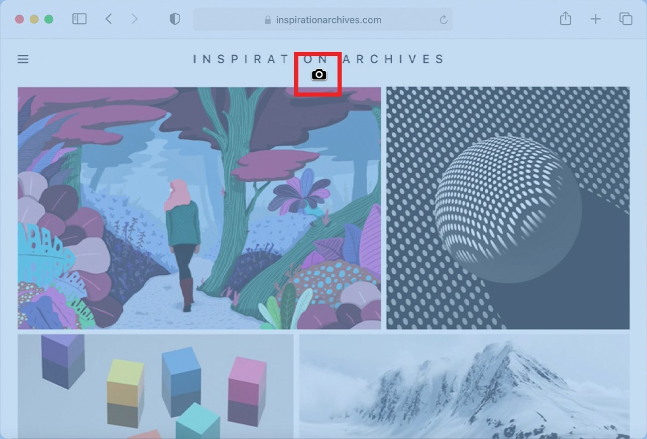 Thực hiện các thao tác như hướng dẫn để chụp màn hình Macbook (Nguồn: Internet)